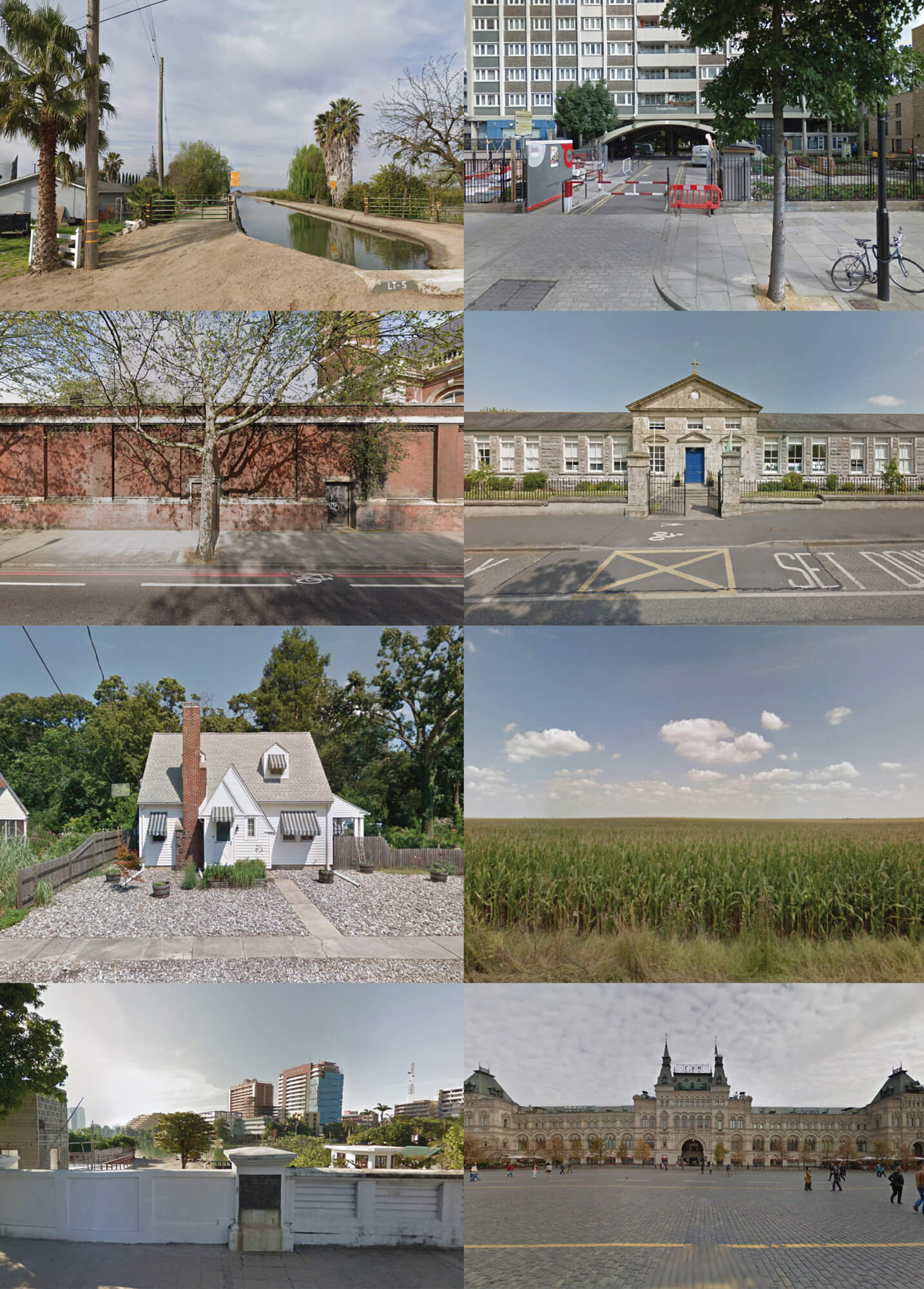 Possible locations of Iron March users found on Google Street View by tracking IP addresses in the leak the south west collective of photography